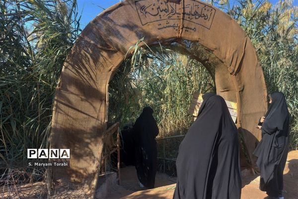 میزبانی شهدا در یادمان علقمه خرمشهر و قدمگاه شهدای غواص از نومعلمان فارس