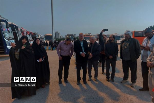 میزبانی شهدا در یادمان علقمه خرمشهر و قدمگاه شهدای غواص از نومعلمان فارس