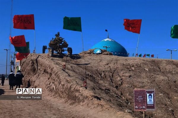 حضور دسته‌جمعی نومعلمان فارس در محضر اساتید ایثار و شهادت