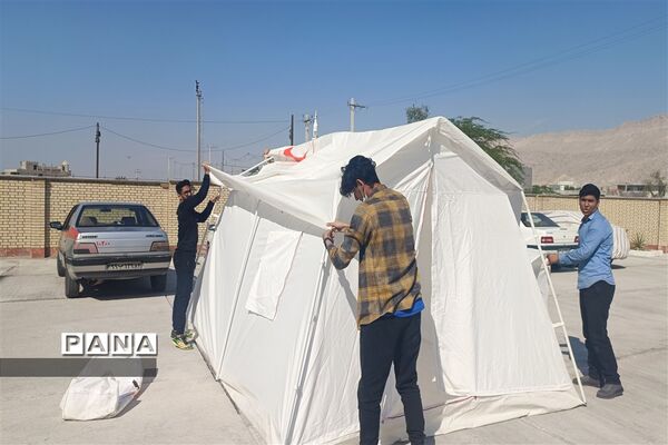 آموزش ایمنی در برابر زلزله ویژه‌ی دانش‌آموزان پارسیان