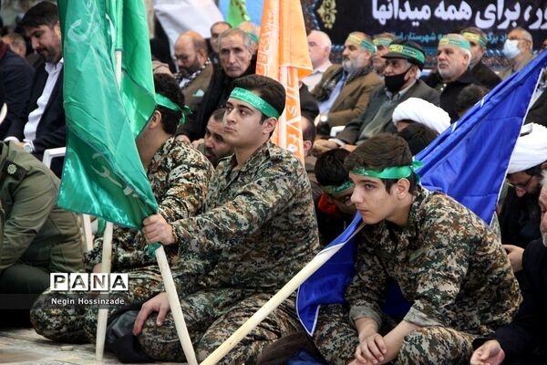 گردهمایی بزرگ بسیجیان شهرستان اسلامشهر