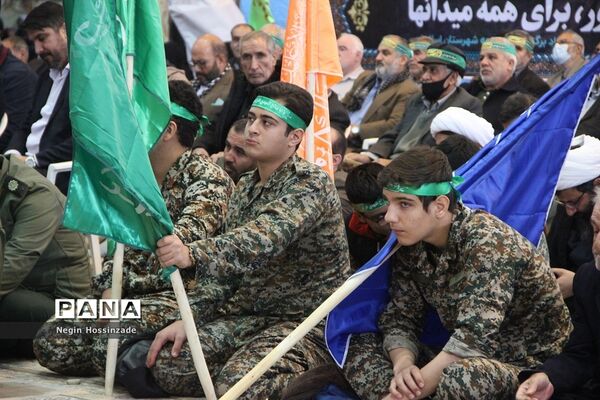 گردهمایی بزرگ بسیجیان شهرستان اسلامشهر