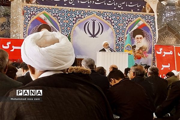 برگزاری همایش رزمایش اقتدار در شهرستان کاشمر