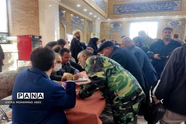 برگزاری میز خدمت در نماز جمعه این هفته باقرشهر