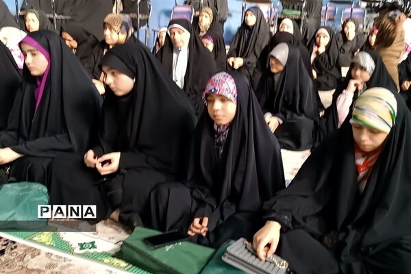 اجتماع بزرگ دختران حاج قاسم در محمودآباد