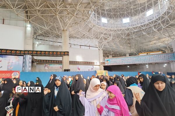 اجتماع بزرگ دختران حاج قاسم در محمودآباد