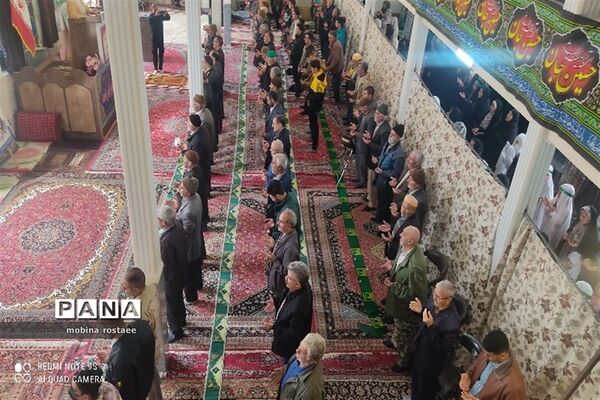 نمازجمعه شهرتیتکانلو درهفته بسیج