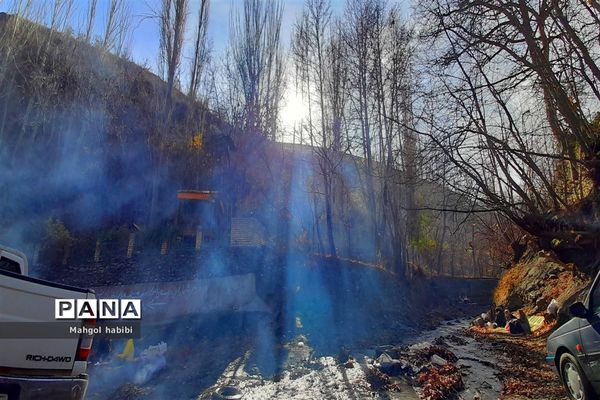 زیبایی روستای دهبار طرقبه در فصل پاییز