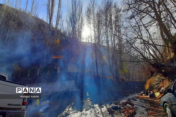 زیبایی روستای دهبار طرقبه در فصل پاییز