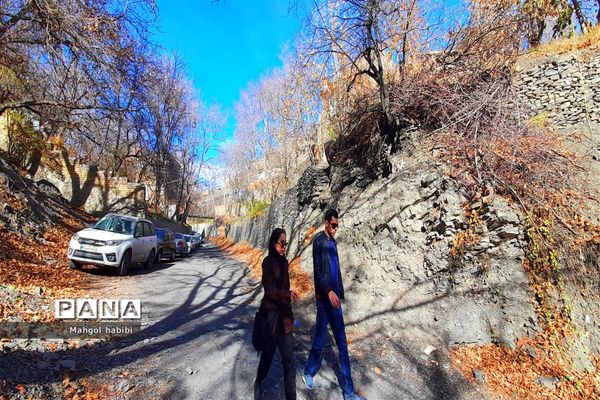 زیبایی روستای دهبار طرقبه در فصل پاییز