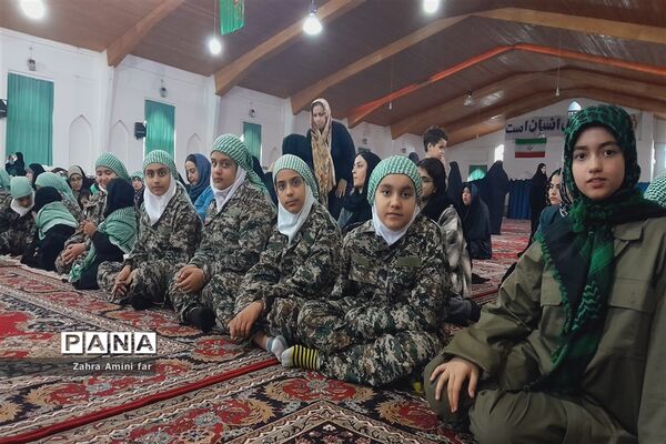 اجتماع دختران حاج قاسم  در نور