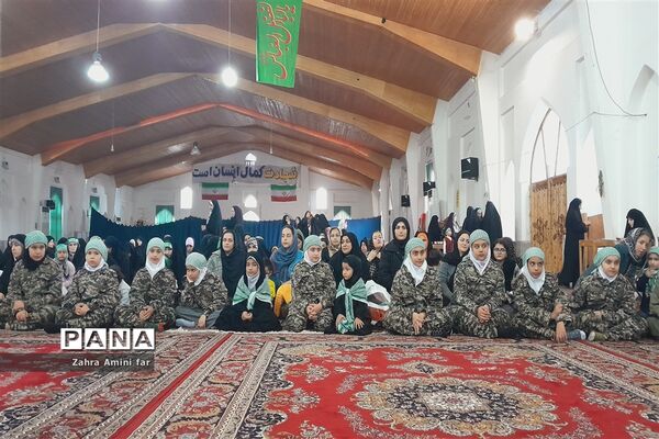 اجتماع دختران حاج قاسم  در نور