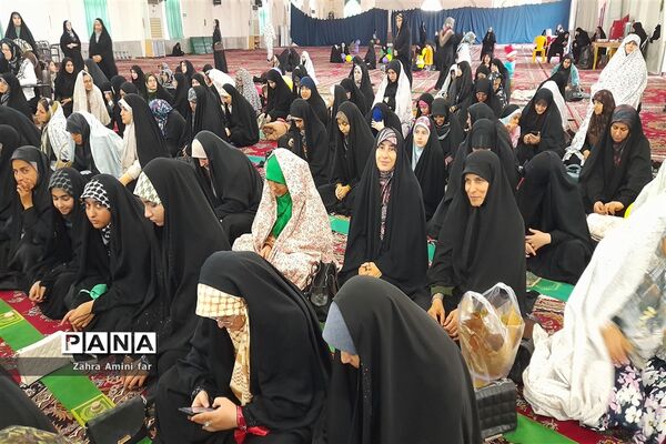 اجتماع دختران حاج قاسم  در نور