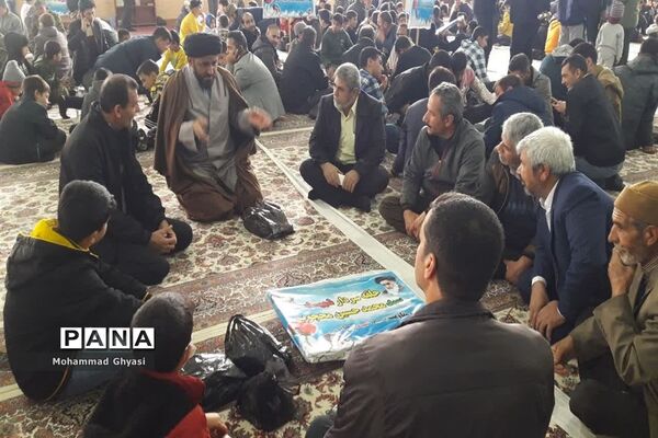همایش بزرگ بسیجیان در شهرستان شیروان