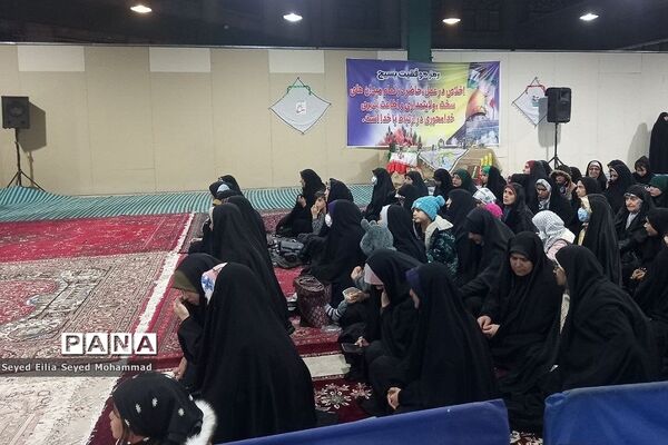 برگزاری شامگاه مشترک بسیجیان شهر قیامدشت به مناسبت هفته بسیج