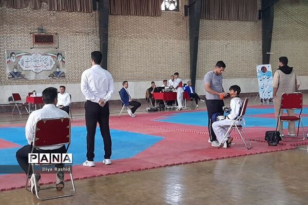 برگزاری مسابقات تکواندو در شهرستان قرچک