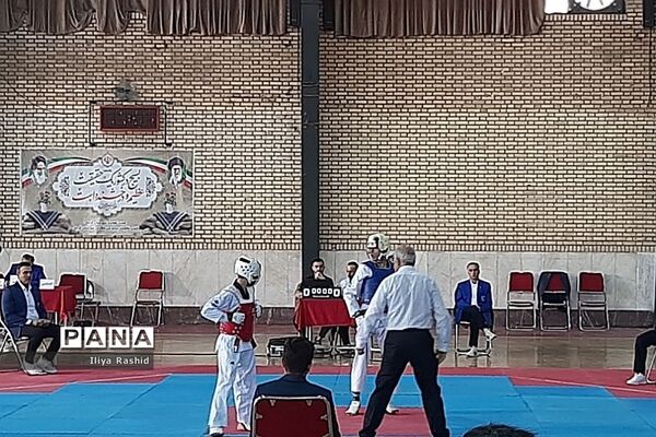 برگزاری مسابقات تکواندو در شهرستان قرچک