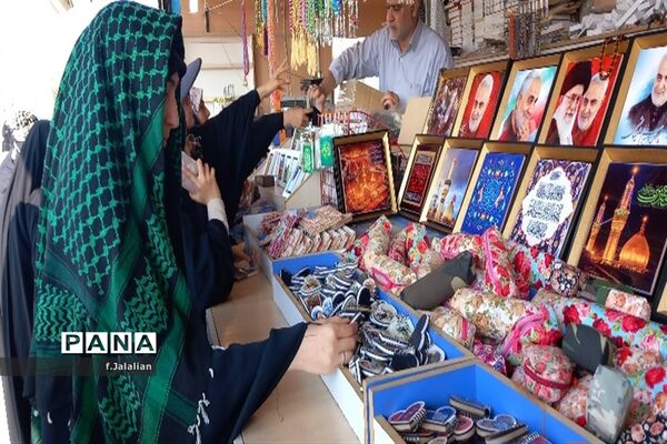 اردوی راهیان نور دانش‌آموزان ناحیه یک قم