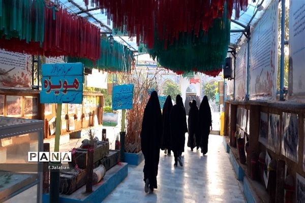 اردوی راهیان نور دانش‌آموزان ناحیه یک قم