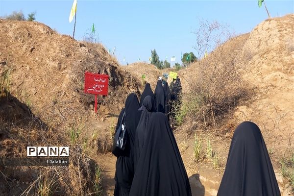 اردوی راهیان نور دانش‌آموزان ناحیه یک قم