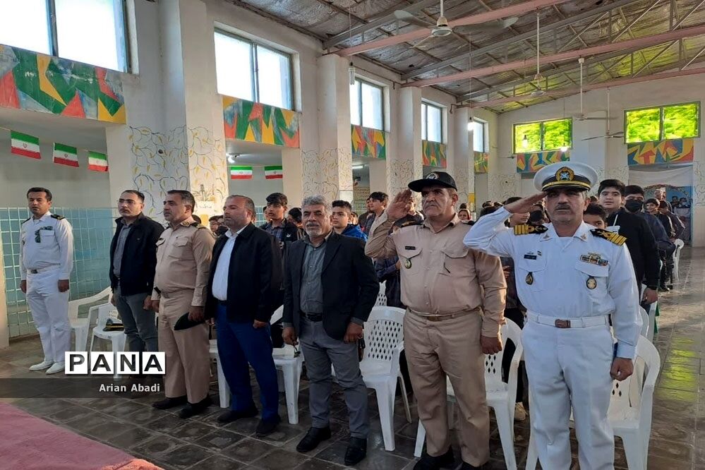مراسم گرامیداشت هفته بسیج، هفتم آذر روز نیروی دریایی ارتش در بوشهر