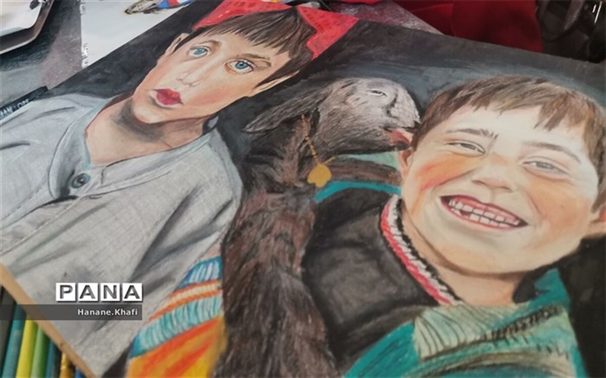 جشنواره هنرهای تجسمی در راستای حمایت از کودکان غزه در فرهنگسرای پاکدشت برگزار شد / فیلم