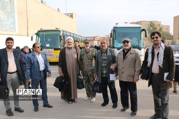 اعزام سومین گروه از دانش‌آموزان ناحیه یک قم به اردوی راهیان نور