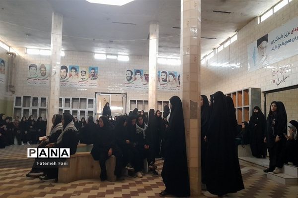 حضور دانش‌آموزان شهرستان جعفرآباد قم در اردوی راهیان نور