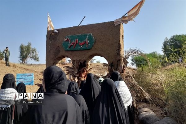 حضور دانش‌آموزان شهرستان جعفرآباد قم در اردوی راهیان نور