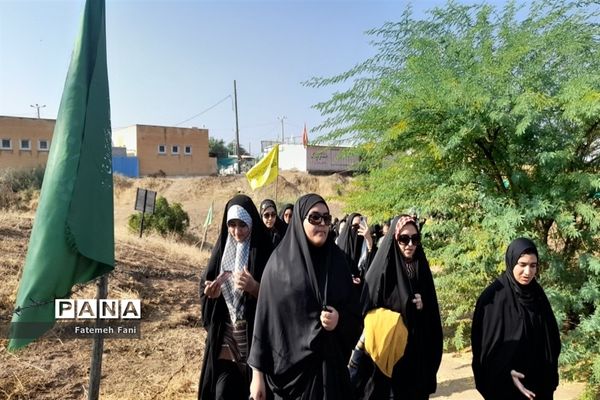 حضور دانش‌آموزان شهرستان جعفرآباد قم در اردوی راهیان نور