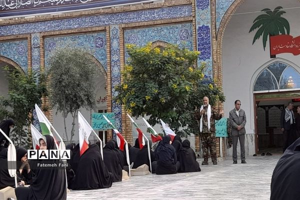 حضور دانش‌آموزان شهرستان جعفرآباد قم در اردوی راهیان نور