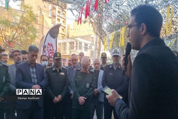 آیین افتتاحیه هشتمین سوگواره فاطمی و نمایشگاه نمادین کوچه‌های بنی هاشم در شهرستان ورامین
