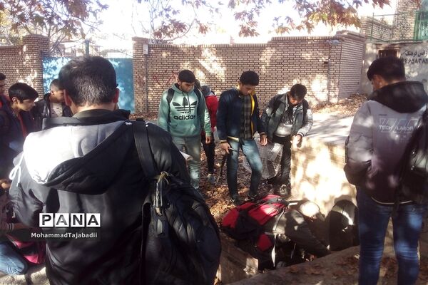 ‌کوه‌پیمایی هنرجویان هنرستان شهید‌دیواندری سبزوار