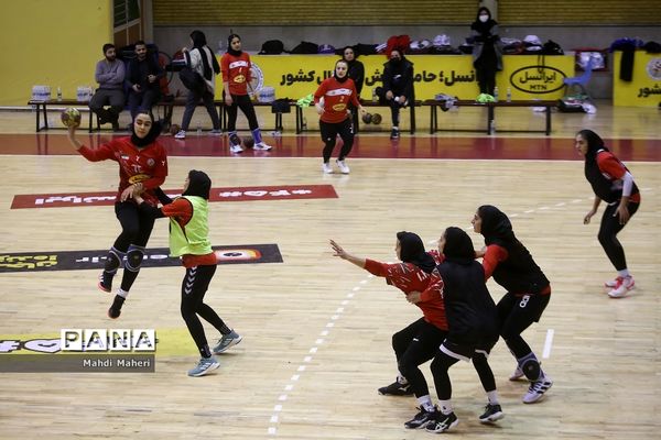 آخرین تمرین تیم ملی هندبال بانوان