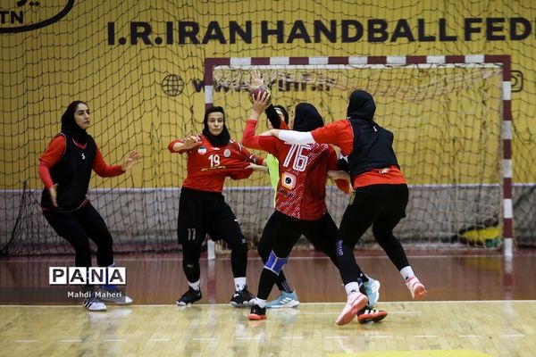 آخرین تمرین تیم ملی هندبال بانوان