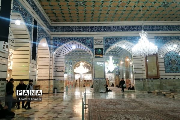 حرم بانوی کرامت در سحرگاه شهادت حضرت زهرا(س)