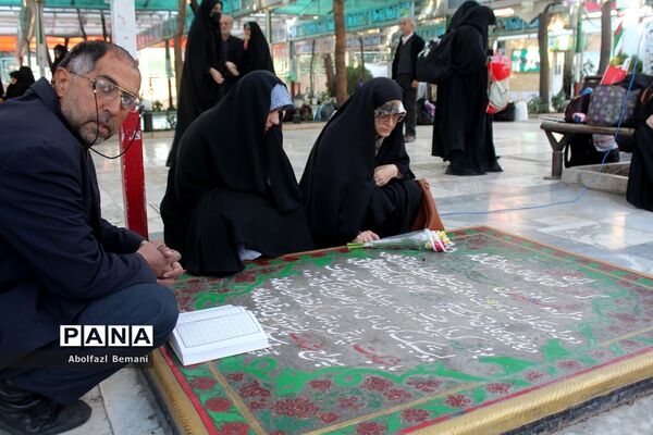 اعزام دانش‌آموزان مدارس دخترانه ناحیه چهار قم به اردوی راهیان نور