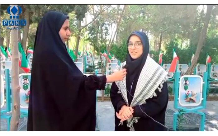 گردهمایی دانش‌آموزان بسیجی شهرستان نجف آباد به مناسبت هفته بسیج