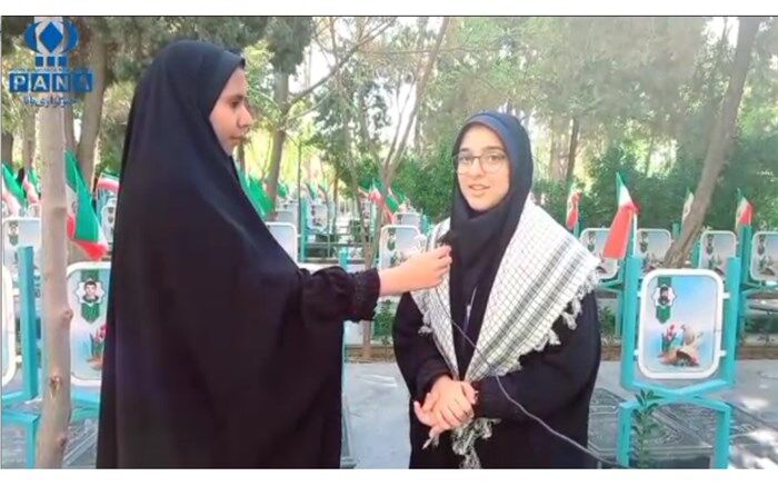 گردهمایی دانش‌آموزان بسیجی شهرستان نجف آباد به مناسبت هفته بسیج