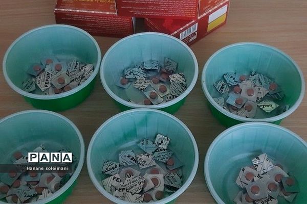 اجرای طرح آهن‌یاری در دبیرستان عرفان ناحیه 2 ری