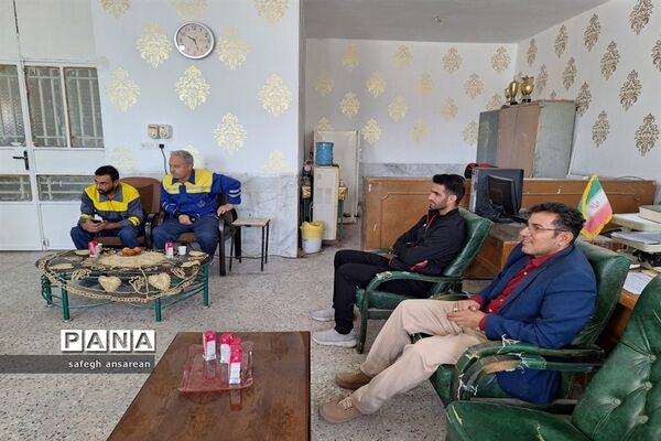 جلسه برنامه‌ریزی اعضای ستاد برگزاری مانور زلزله در شهرستان شادگان