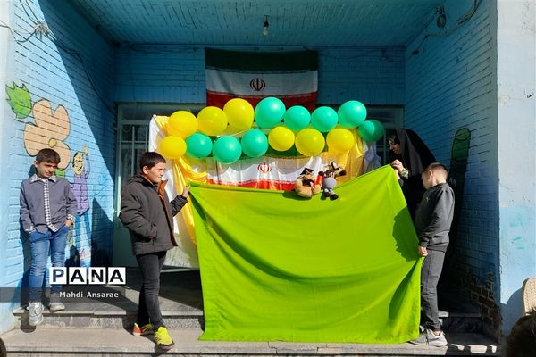 افتتاح کتابستان غدیر در مدرسه مصطفی بیات شهرستان ملارد