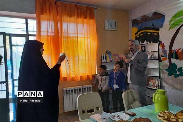 افتتاح کتابستان غدیر در مدرسه مصطفی بیات شهرستان ملارد