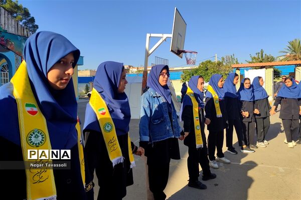 مانور زلزله آموزشی برای دانش‌آموزان