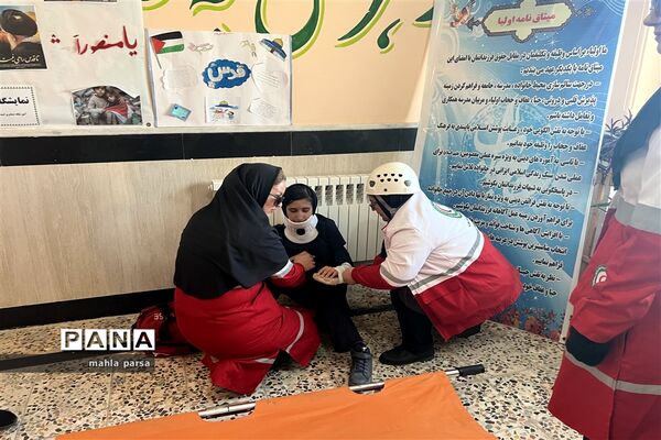 بیست و پنجمین مانور سراسری زلزله در شهرستان مانه و سملقان