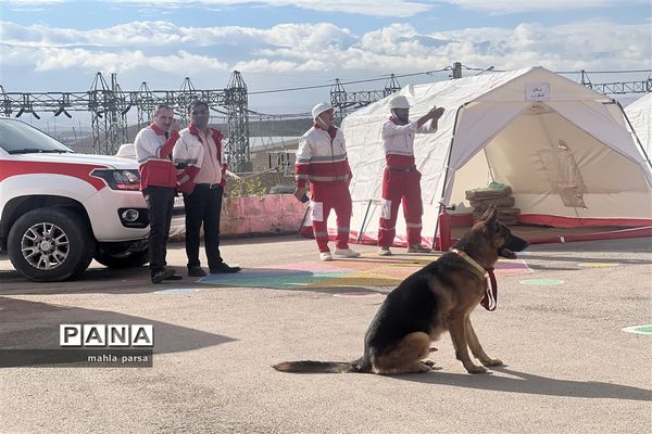 بیست و پنجمین مانور سراسری زلزله در شهرستان مانه و سملقان