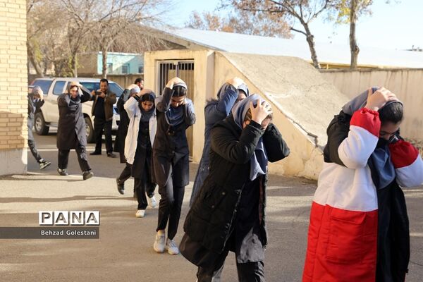 بیست و پنجمین مانور سراسری زلزله در آذربایجان غربی