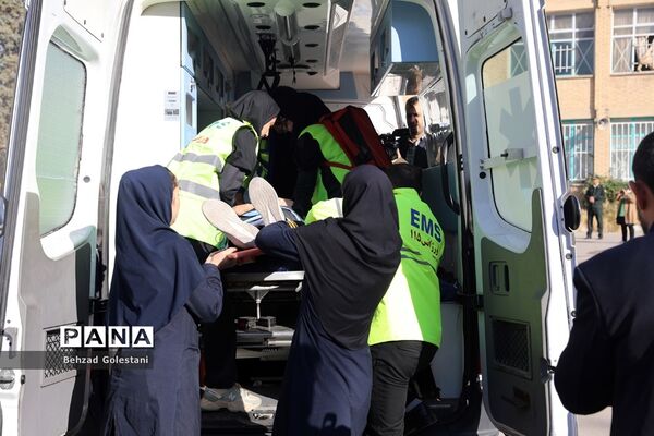 بیست و پنجمین مانور سراسری زلزله در آذربایجان غربی