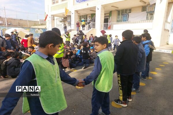 بیست و پنجمین مانور زلزله در منطقه ۱۸ تهران