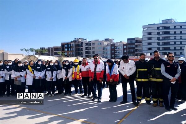 بیست و پنجمین مانور سراسری« زلزله و ایمنی »در کاشان